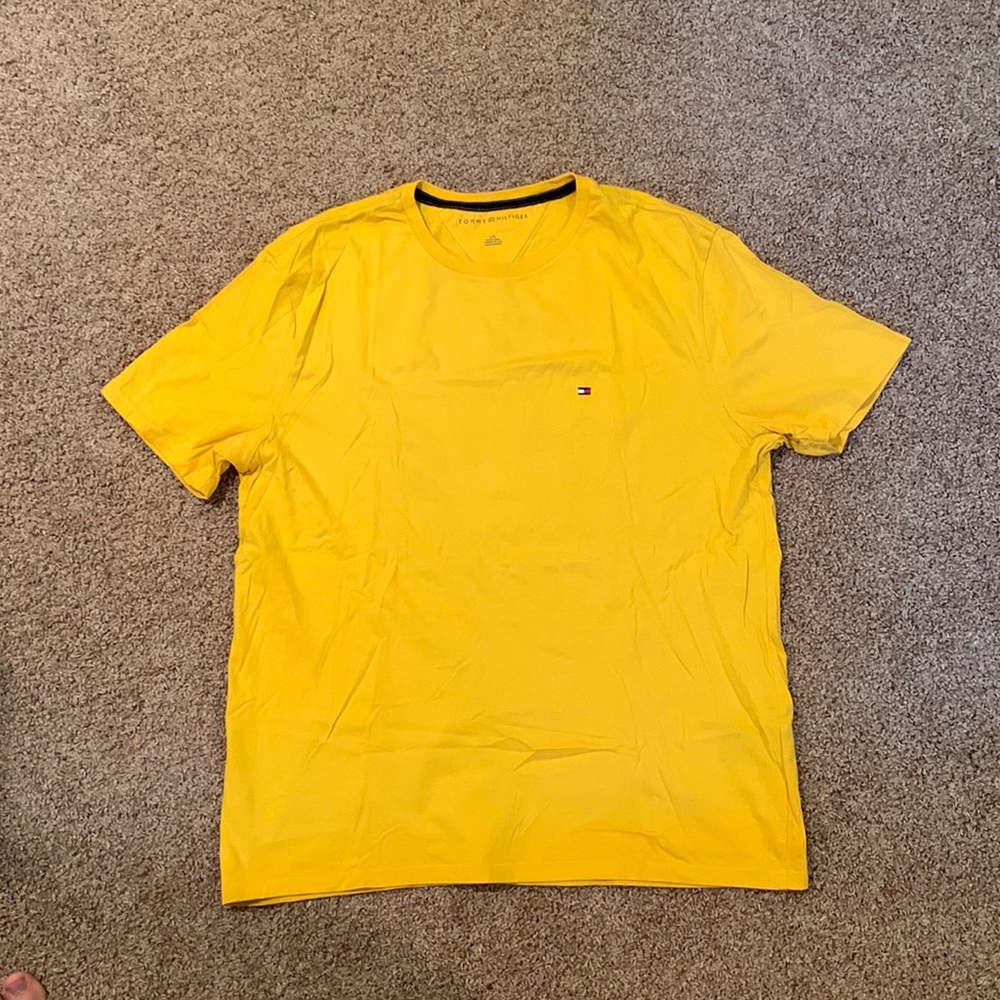 Yellow Tommy Hilfiger Shirt